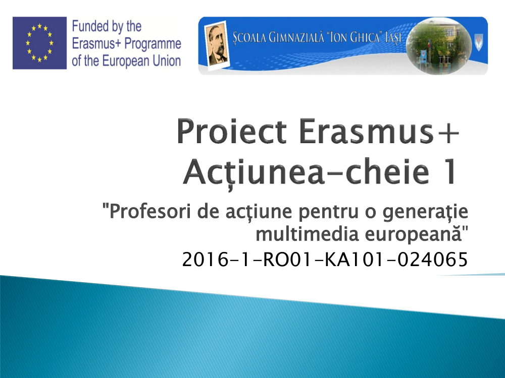 Prezentare Erasmus KA1